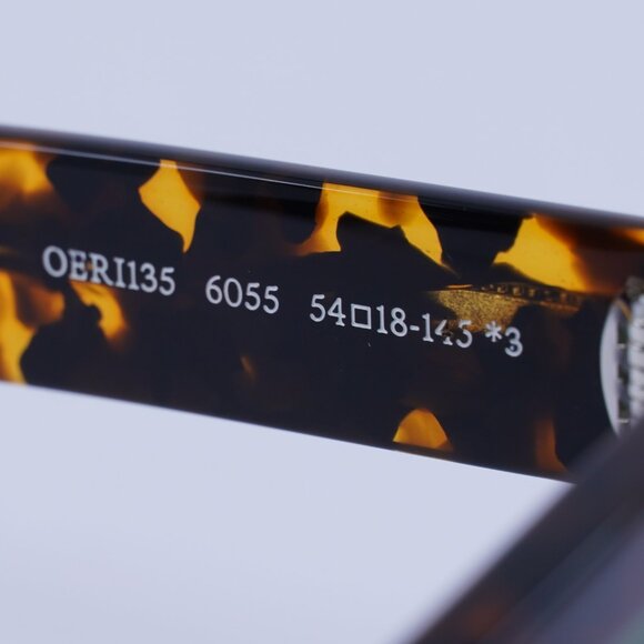 🕶️New Off-White OERI135 MIRAMAR 6055 Sunglasses - Havana Frame, Green Lenses - Picture 8 of 9